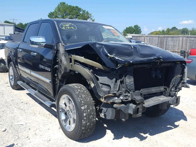 1C6RD7NT3CS327306 - 2012 DODGE RAM 1500 L BLACK photo 1