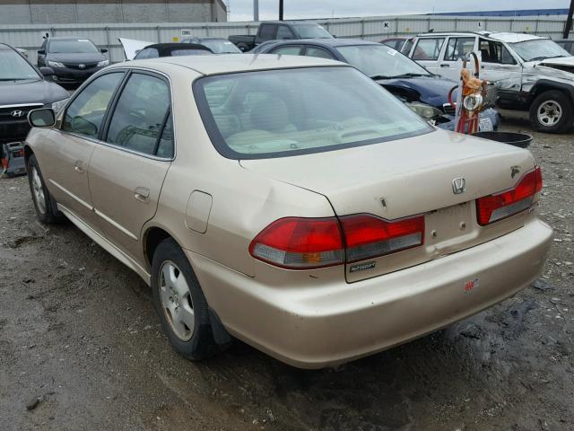 1HGCG16521A038568 - 2001 HONDA ACCORD TAN photo 3