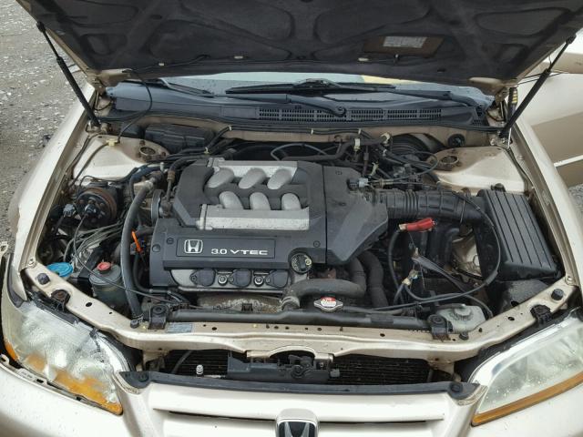 1HGCG16521A038568 - 2001 HONDA ACCORD TAN photo 7