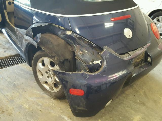 3VWCK21Y23M303724 - 2003 VOLKSWAGEN NEW BEETLE 蓝色 照片 9