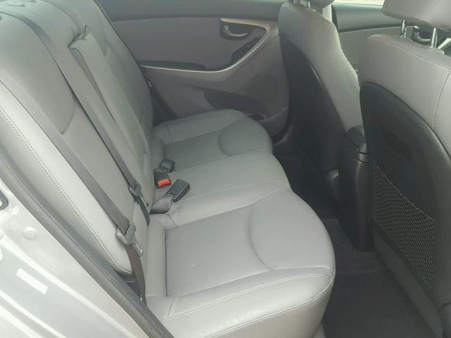 KMHDH4AE8DU943243 - 2013 HYUNDAI ELANTRA GL GRAY photo 6