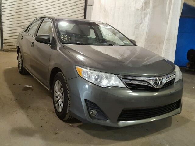 4T4BF1FKXCR182195 - 2012 TOYOTA CAMRY BASE GRAY photo 1