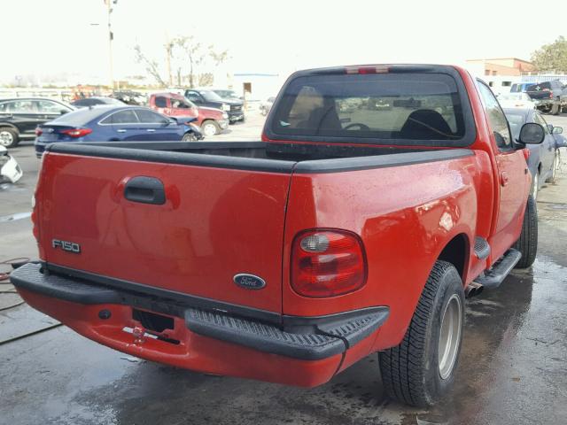 1FTZF0721YKB35436 - 2000 FORD F150 RED photo 4