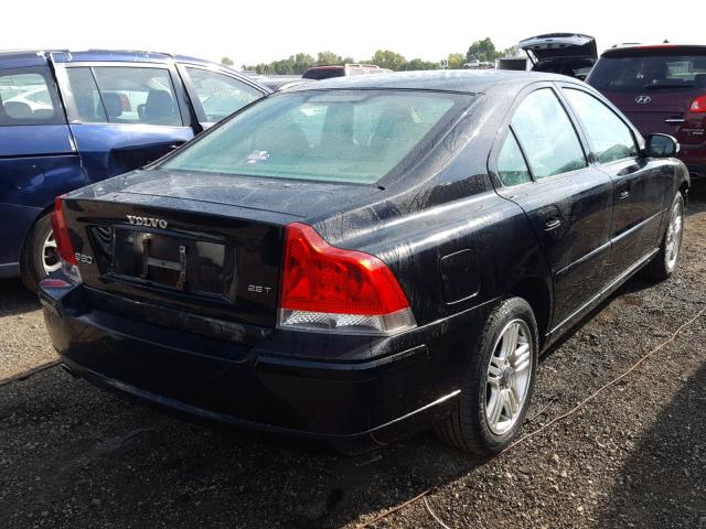 YV1RS592882671459 - 2008 VOLVO S60 2.5T BLACK photo 4