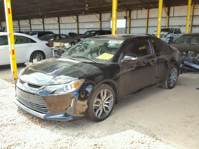 JTKJF5C72GJ019333 - 2016 TOYOTA SCION TC 黑色 照片 2
