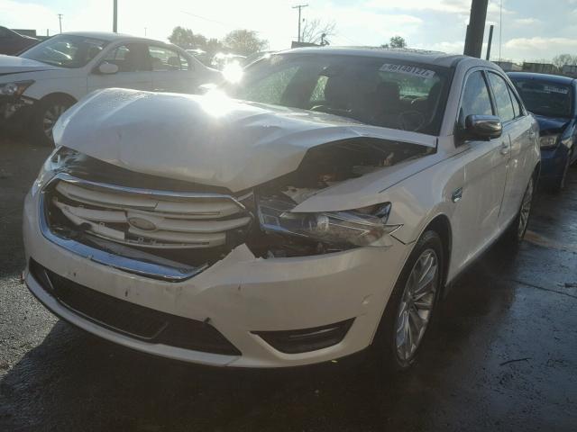 1FAHP2F81DG228924 - 2013 FORD TAURUS WHITE photo 2