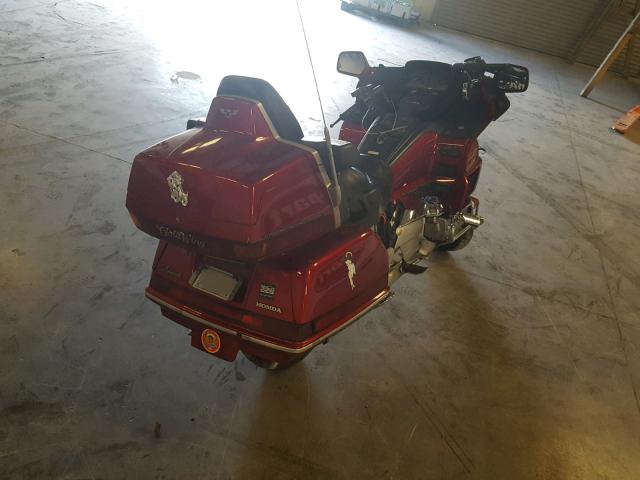 1HFSC2209PA503576 - 1993 HONDA GL1500 A RED photo 4