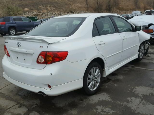 1NXBU4EE9AZ323820 - 2010 TOYOTA COROLLA BA WHITE photo 4