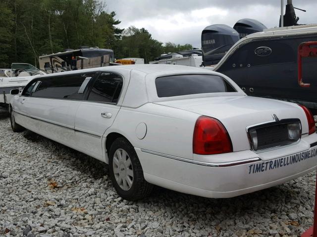 1L1FM88WX5Y649798 - 2005 LINCOLN TOWN CAR E WHITE photo 3