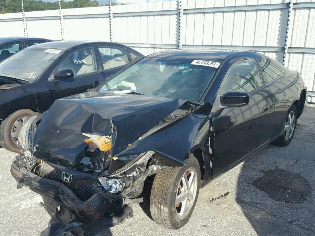 1HGCM72683A027653 - 2003 HONDA ACCORD EX BLACK photo 2