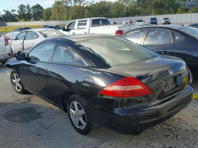 1HGCM72683A027653 - 2003 HONDA ACCORD EX BLACK photo 3