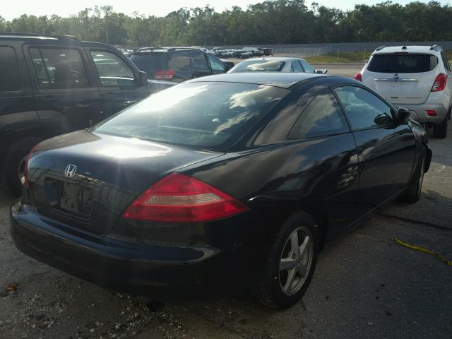 1HGCM72683A027653 - 2003 HONDA ACCORD EX BLACK photo 4