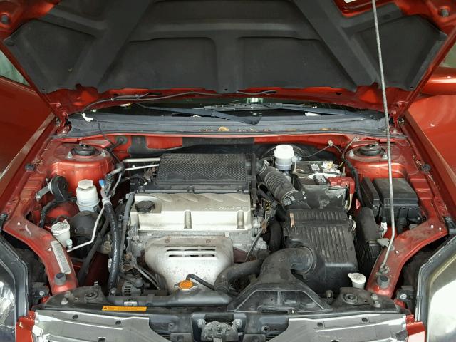 4A32B2FF7BE020551 - 2011 MITSUBISHI GALANT FE RED photo 7