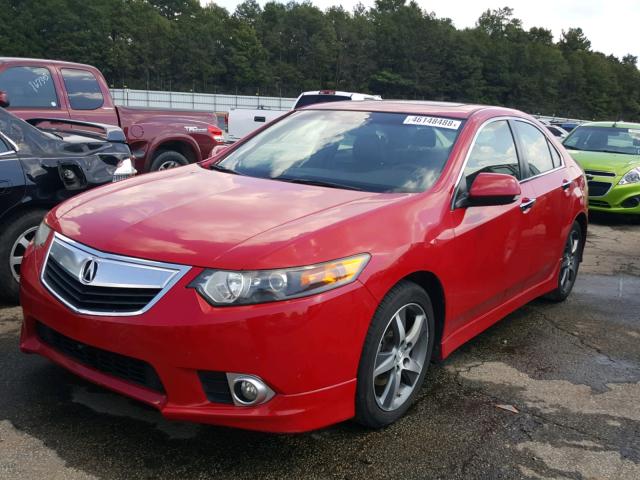 JH4CU2F87CC018474 - 2012 ACURA TSX SE RED photo 2