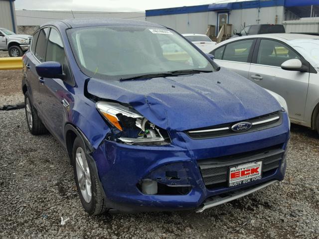 1FMCU0GX6EUE26047 - 2014 FORD ESCAPE SE BLUE photo 1