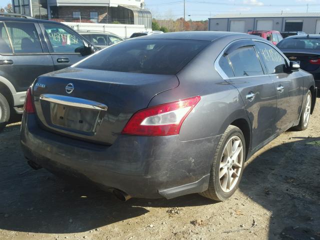 1N4AA51EX9C831211 - 2009 NISSAN MAXIMA S GRAY photo 4