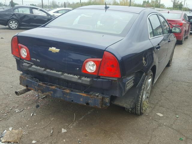 1G1ZH57B484190791 - 2008 CHEVROLET MALIBU 1LT BLUE photo 4