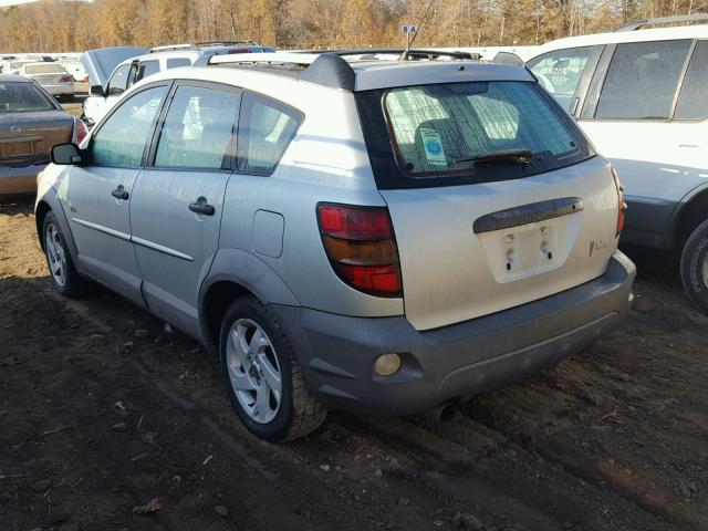 5Y2SL62863Z412607 - 2003 PONTIAC VIBE SILVER photo 3