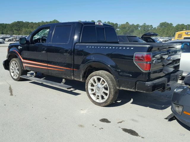 1FTFW1C6XBFD41243 - 2011 FORD F150 SUPER BLACK photo 3