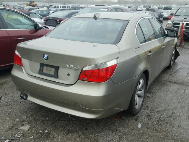 WBANA73534B811284 - 2004 BMW 530 I GREEN photo 4