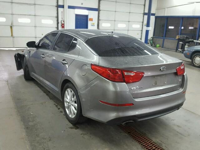 5XXGM4A78EG320310 - 2014 KIA OPTIMA LX SILVER photo 3