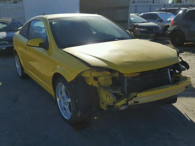 1G1AM18B977211311 - 2007 CHEVROLET COBALT SS YELLOW photo 1