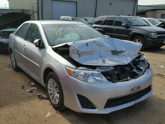 4T4BF1FK2ER433309 - 2014 TOYOTA CAMRY L SILVER photo 1