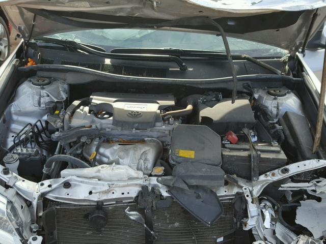 4T4BF1FK2ER433309 - 2014 TOYOTA CAMRY L SILVER photo 7