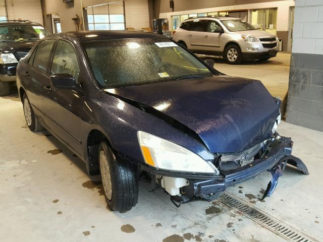 1HGCM56156A061847 - 2006 HONDA ACCORD VAL BLUE photo 1