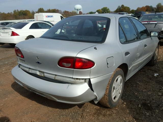 1G1JF5249Y7427396 - 2000 CHEVROLET CAVALIER L SILVER photo 4