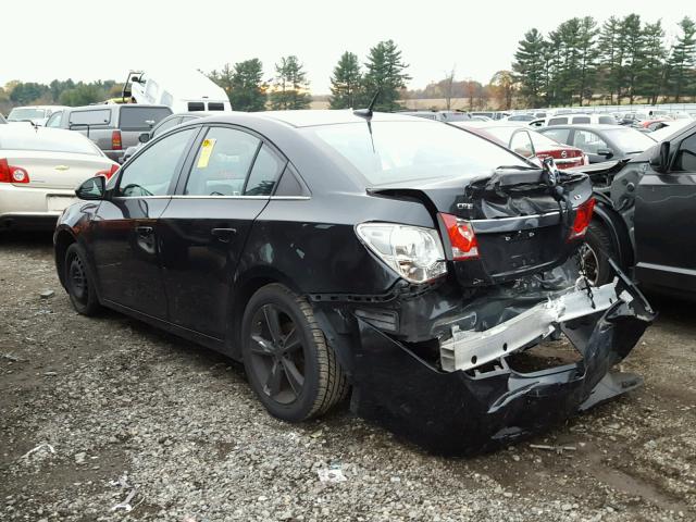 1G1PE5SB1E7424287 - 2014 CHEVROLET CRUZE LT BLACK photo 3