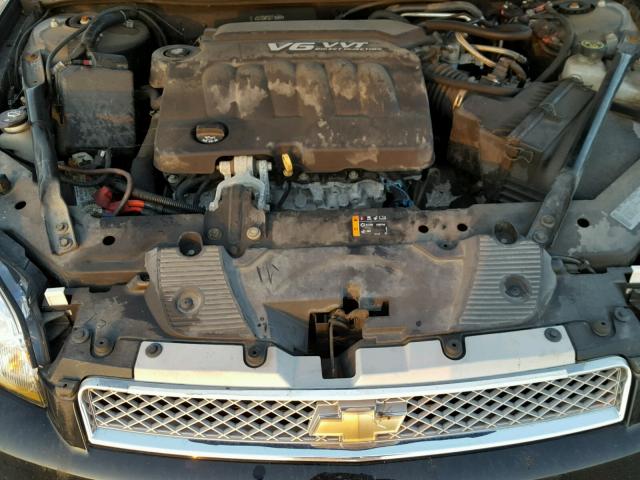 2G1WG5E38D1106804 - 2013 CHEVROLET IMPALA LT Սև լուսանկար 7