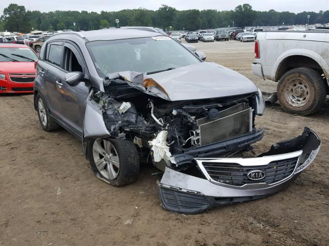 KNDPB3A24C7240402 - 2012 KIA SPORTAGE B GRAY photo 1