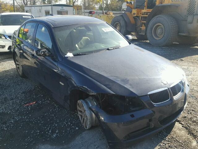 WBAVC73567KP30276 - 2007 BMW 328 XI SUL BLUE photo 1