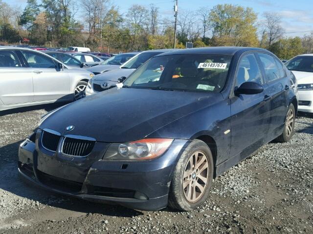 WBAVC73567KP30276 - 2007 BMW 328 XI SUL BLUE photo 2