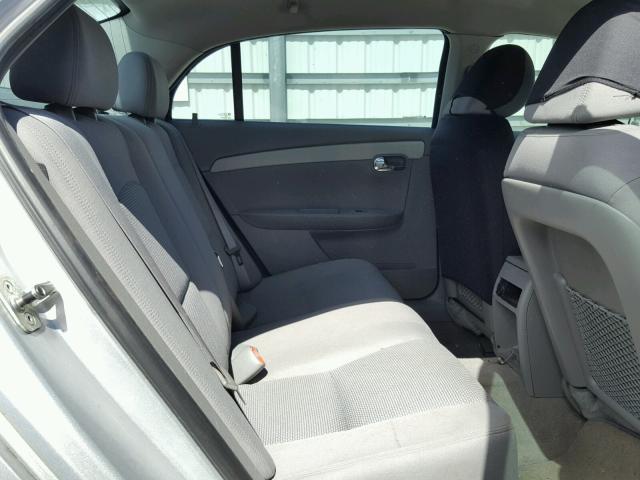 1G1ZA5E00A4151644 - 2010 CHEVROLET MALIBU ვერცხლისფერი ფოტო 6