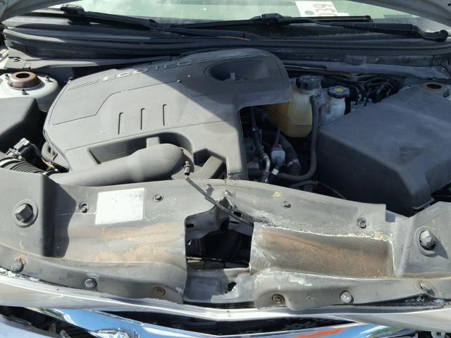1G1ZA5E00A4151644 - 2010 CHEVROLET MALIBU ვერცხლისფერი ფოტო 7