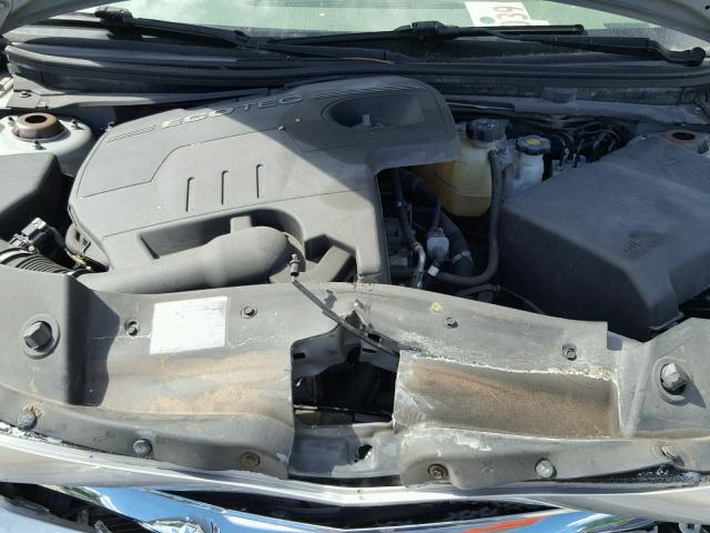 1G1ZA5E00A4151644 - 2010 CHEVROLET MALIBU SILVER photo 7