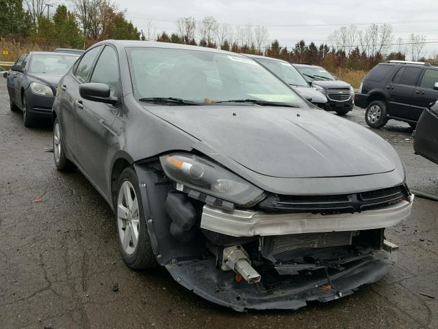 1C3CDFBB1FD373511 - 2015 DODGE DART SXT GRAY photo 1