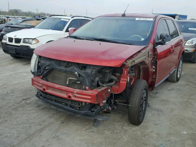 2FMDK3KC0ABA59825 - 2010 FORD EDGE LIMIT RED photo 9