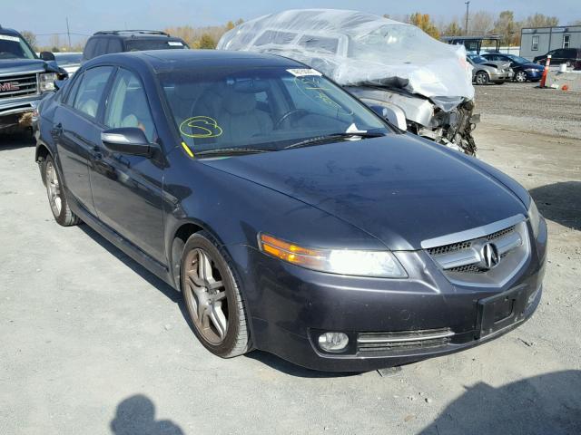 19UUA66277A043363 - 2007 ACURA TL BLACK photo 1