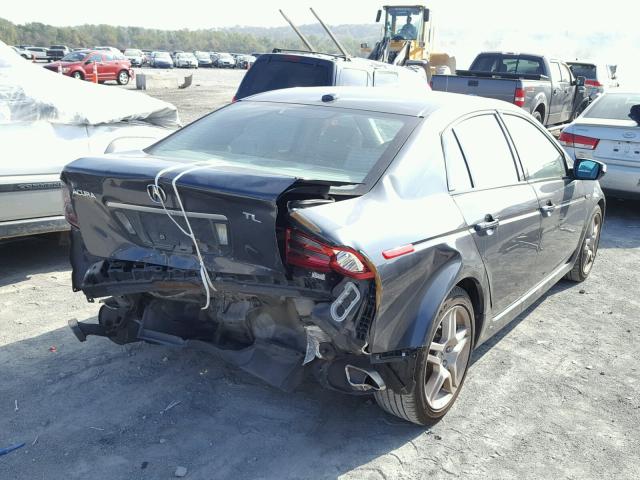 19UUA66277A043363 - 2007 ACURA TL BLACK photo 4