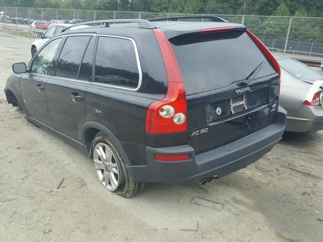 YV1CZ852151206287 - 2005 VOLVO XC90 V8 BLACK photo 3