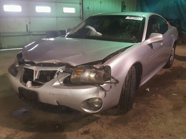 2G2WP542551210382 - 2005 PONTIAC GRAND PRIX ვერცხლისფერი ფოტო 2