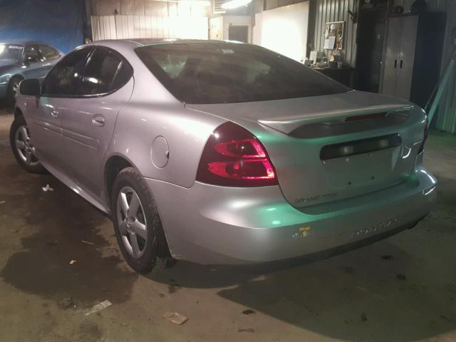 2G2WP542551210382 - 2005 PONTIAC GRAND PRIX ვერცხლისფერი ფოტო 3