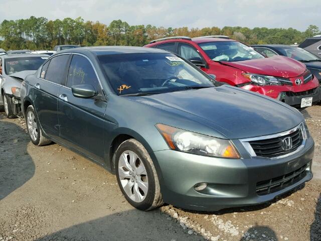 1HGCP36898A066402 - 2008 HONDA ACCORD EXL GREEN photo 1