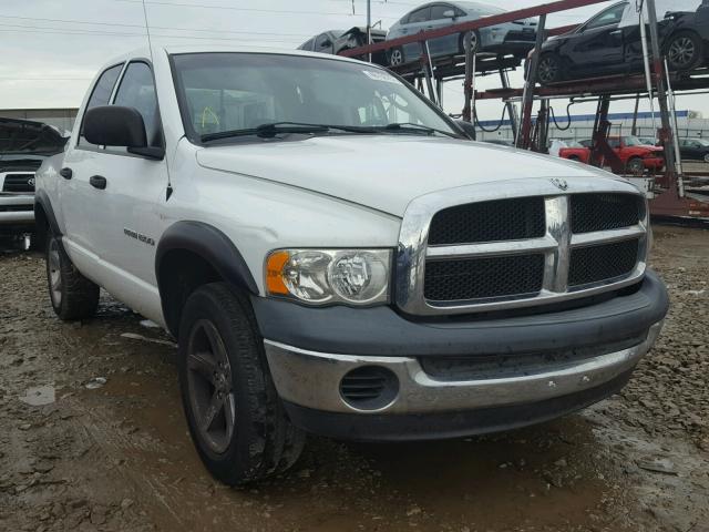 1D7HU18DX4J172577 - 2004 DODGE RAM 1500 S WHITE photo 1