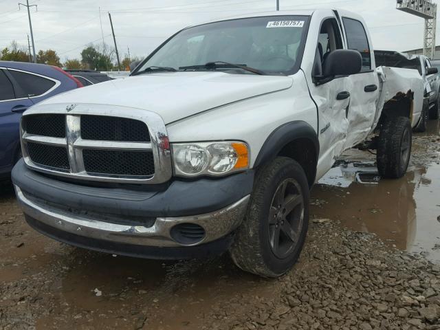 1D7HU18DX4J172577 - 2004 DODGE RAM 1500 S WHITE photo 2