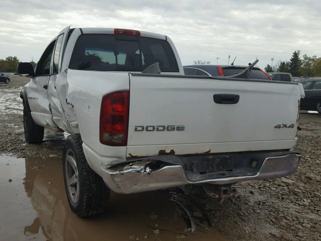 1D7HU18DX4J172577 - 2004 DODGE RAM 1500 S WHITE photo 3