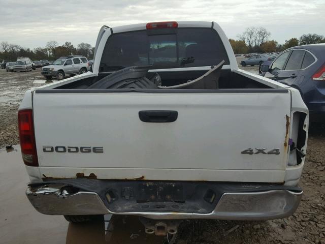 1D7HU18DX4J172577 - 2004 DODGE RAM 1500 S WHITE photo 9